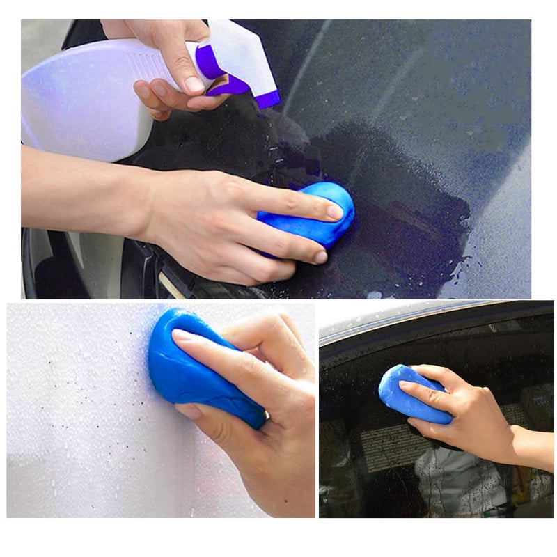 Ruibapa 2 PCS Blue Car Clay Bar 100 g Auto Detailing Magic Clay Bars for Car Washing Cleaner - Image 5